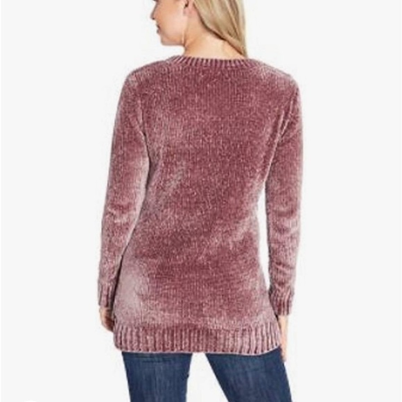 ORVIS Chenille Tunic Sweater Size Medium - Picture 3 of 9